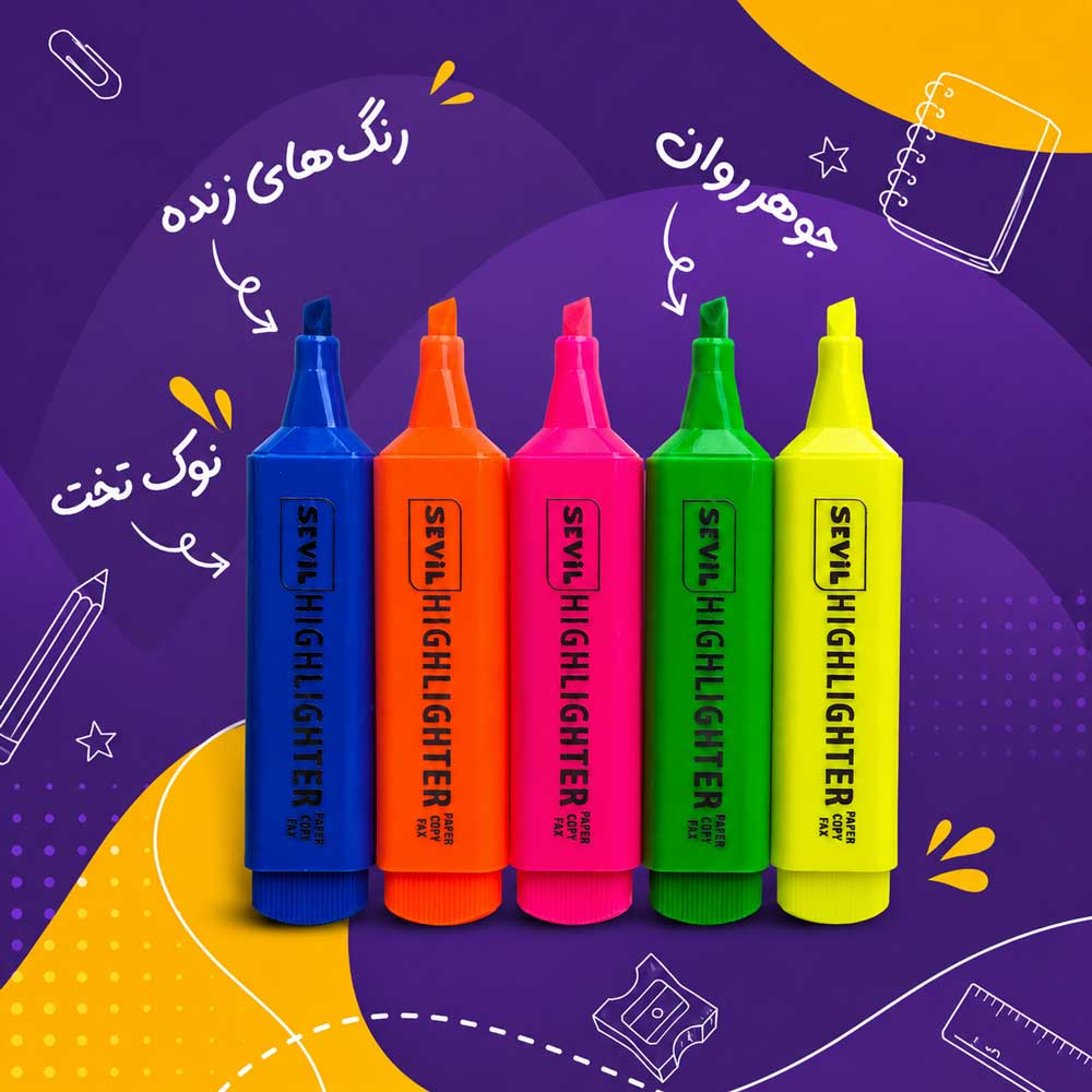هایلایتر نئون سویل کد 6003 Image 3
